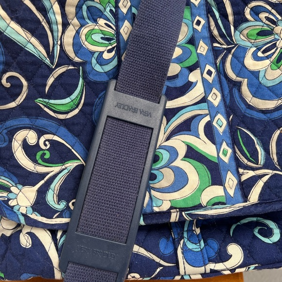 Vera Bradley large Mediterranean Blue bag - Picture 4 of 8